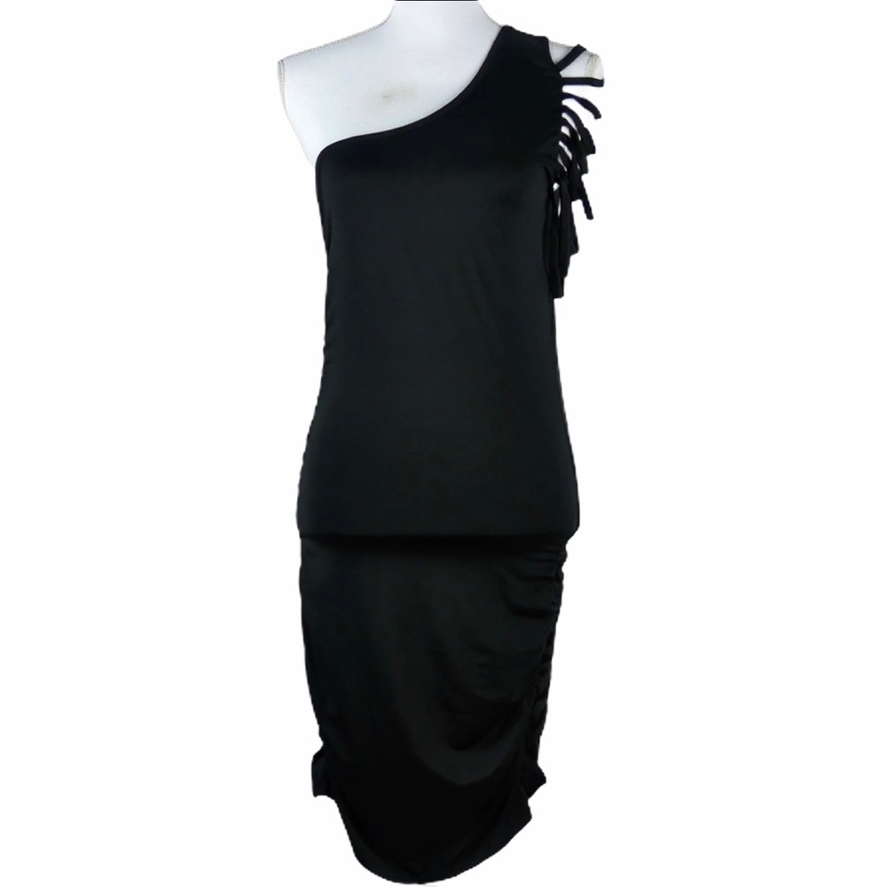 Lemon Style Black Sexy Bodycon Dress